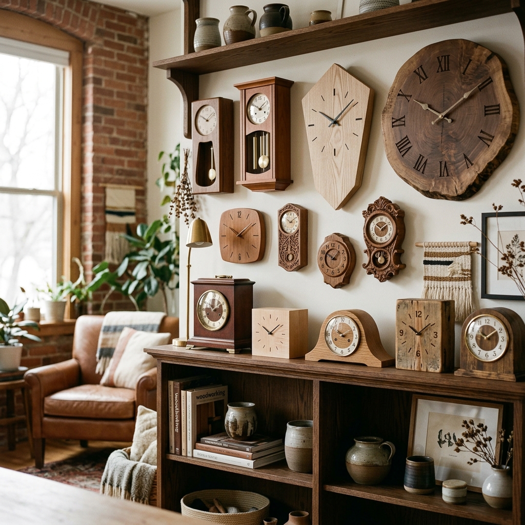 Wooden Clocks